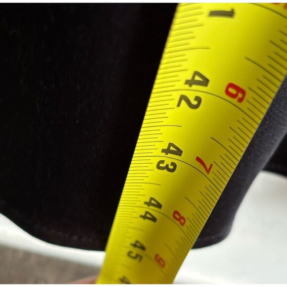 Anthropologie Women Shoulder Strap Shiny look Slip Satin Long Dress Black Size S - Picture 4 of 9